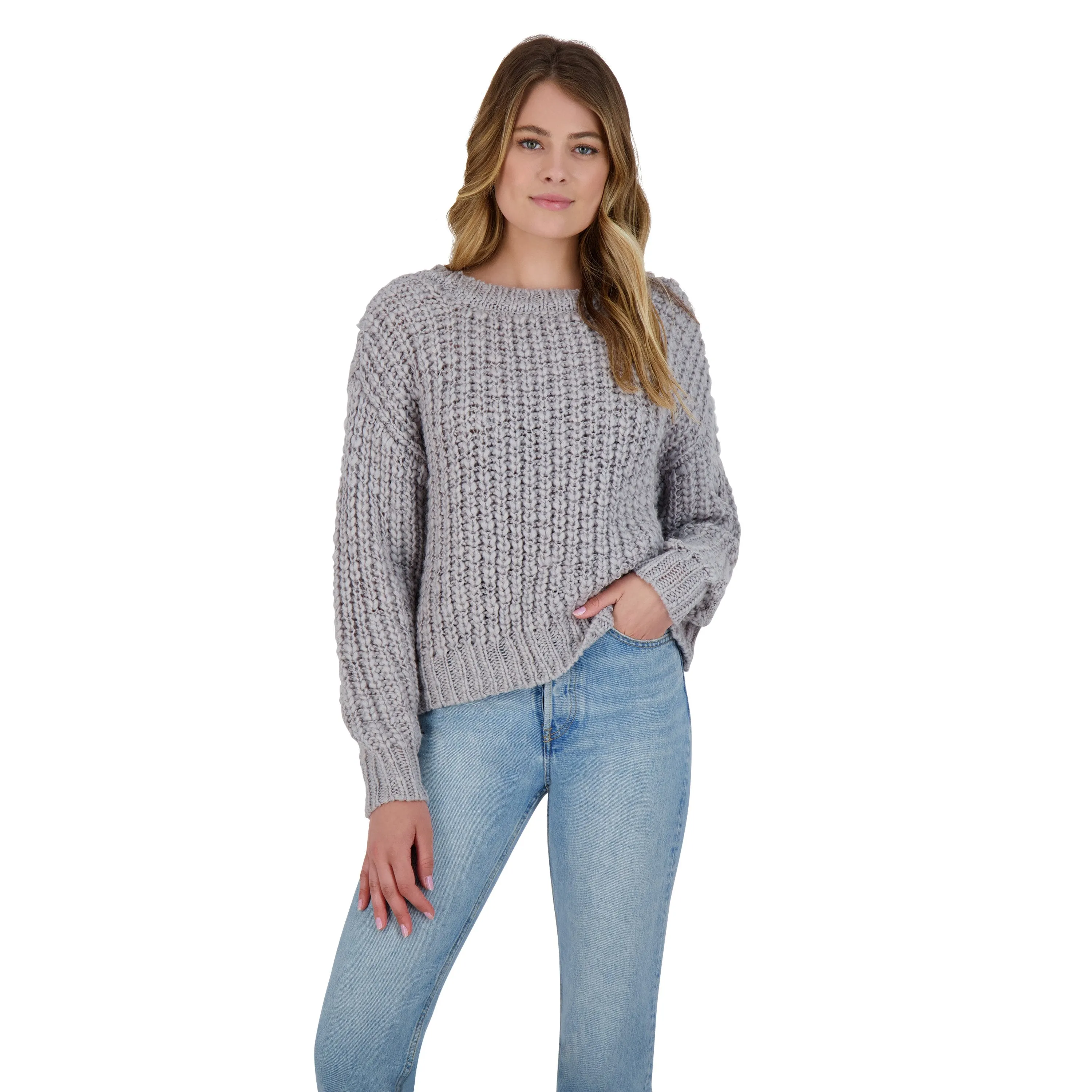 BREAKFAST IN BED SWEATER DUSTY BLUE