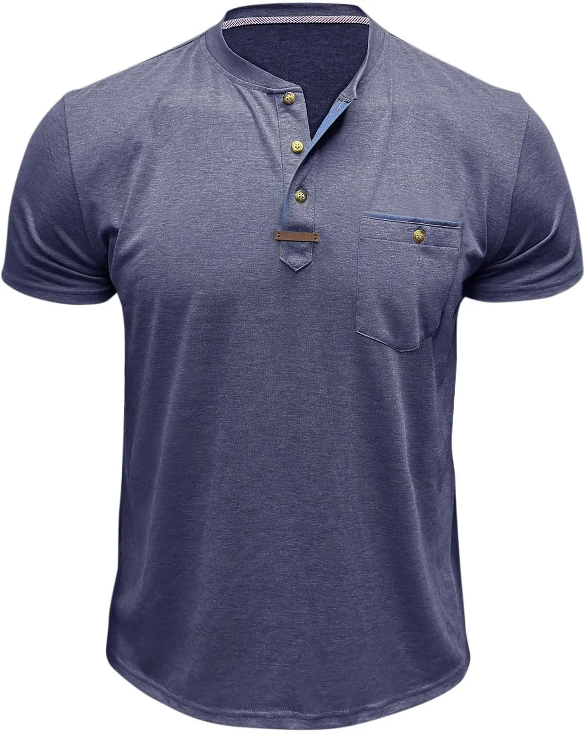 Men's Short Sleeve Polo Shirt Casual Classic Cotton Summer Lightweight T Shirts Golf Tee Tops with Pocket