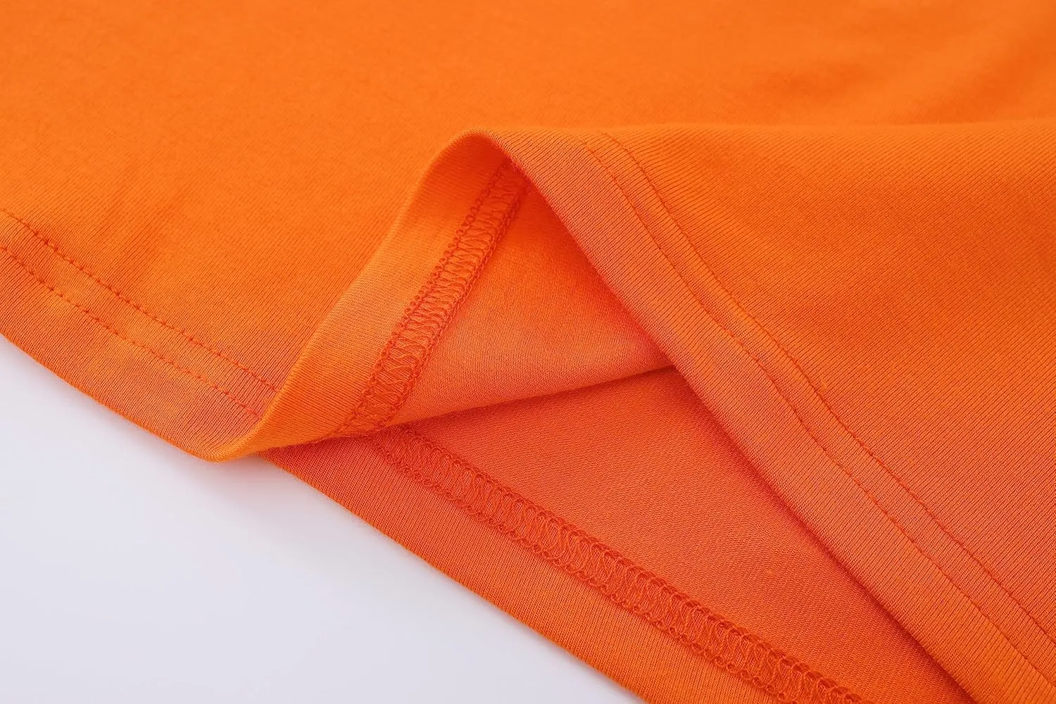 OThread & Co. Women's Short Sleeve T-Shirt Comfy Square Neck Shirts Basic Stretch Layer