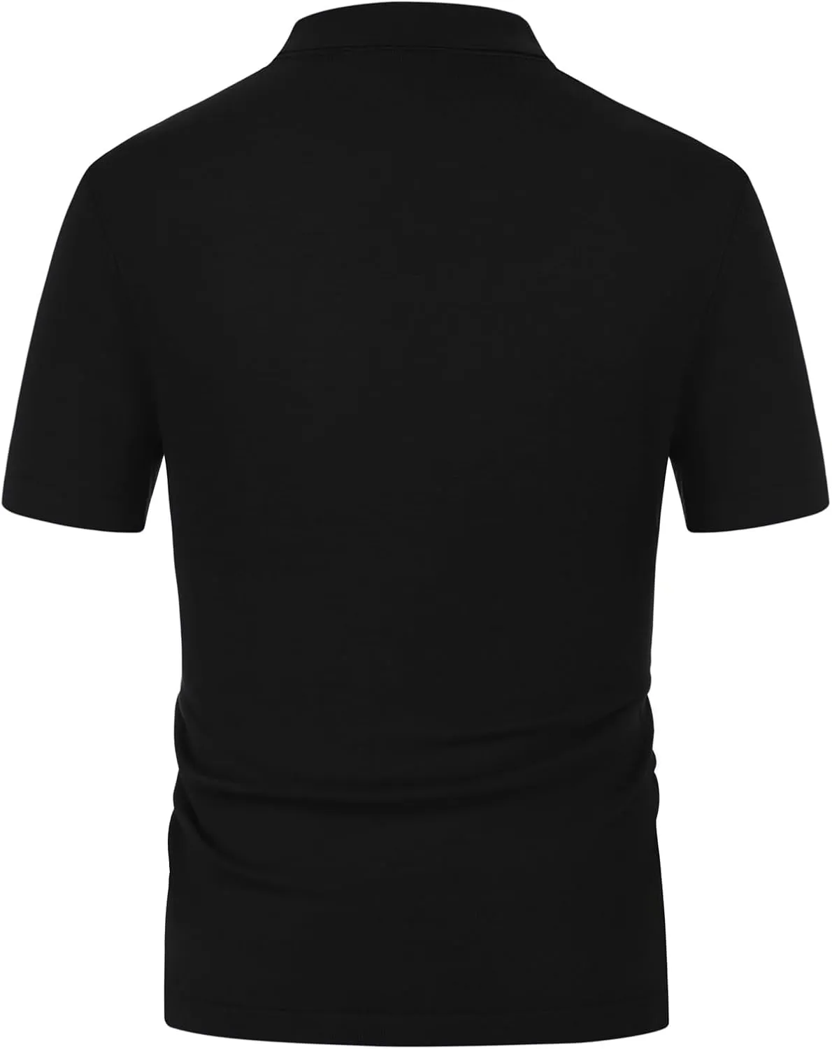 PJ PAUL JONES Men's Contrast 70s Vintage Polo Shirts Short Sleeve Knitwear
