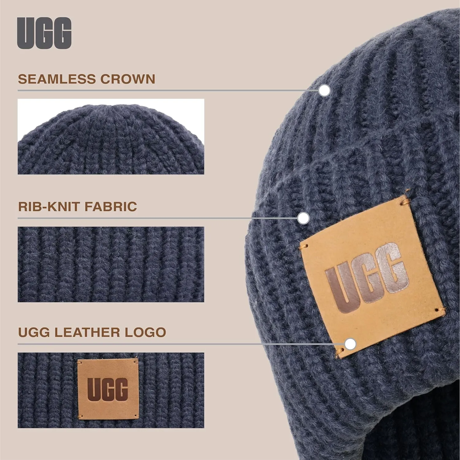 UGG Women's Chunky Rib Beanie